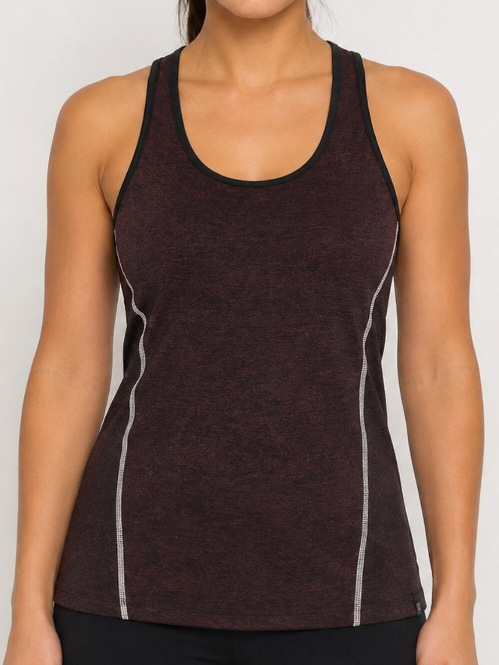 Joe Fresh Active Burgundy Racerback Athletic Tank – M/M